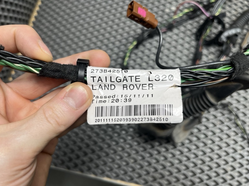 Проводка крышки багажника Land Rover Range Rover Sport (L320, 2012г.)