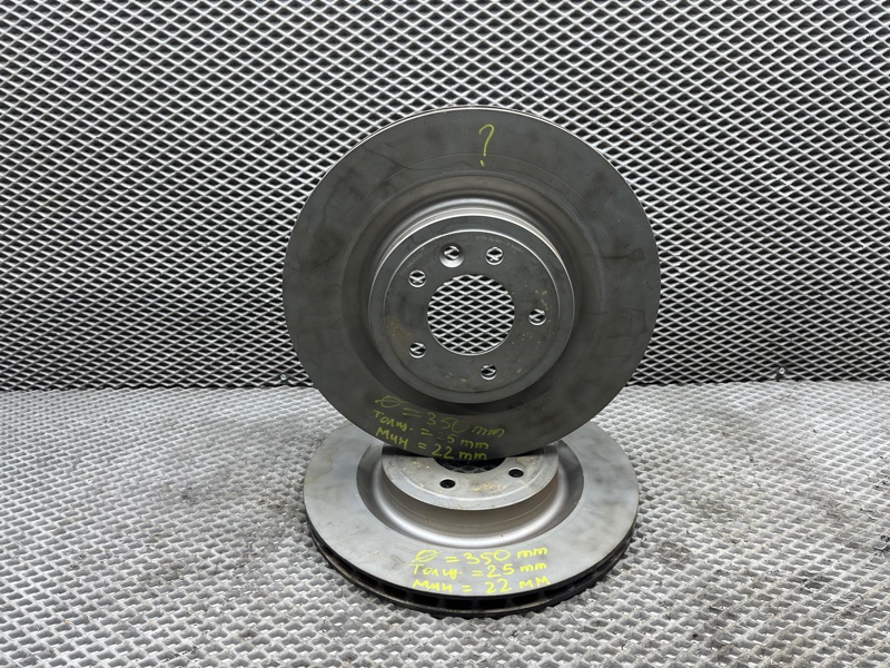 Диски тормозные (комплект) Land Rover Range Rover Sport (L494, 2017г.)