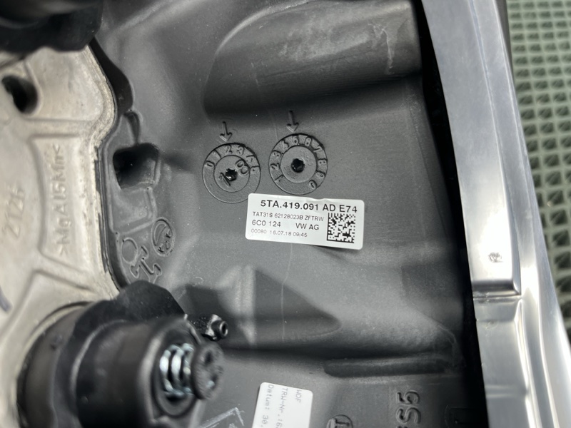 Руль Volkswagen Tiguan (MK2, 2018г.)