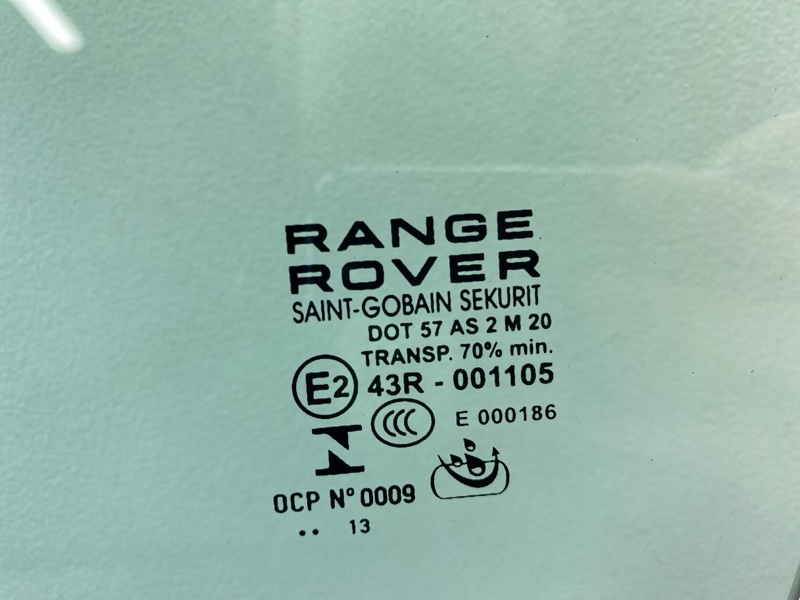 Стекло двери Land Rover Range Rover Evoque (L538, 2013г.)