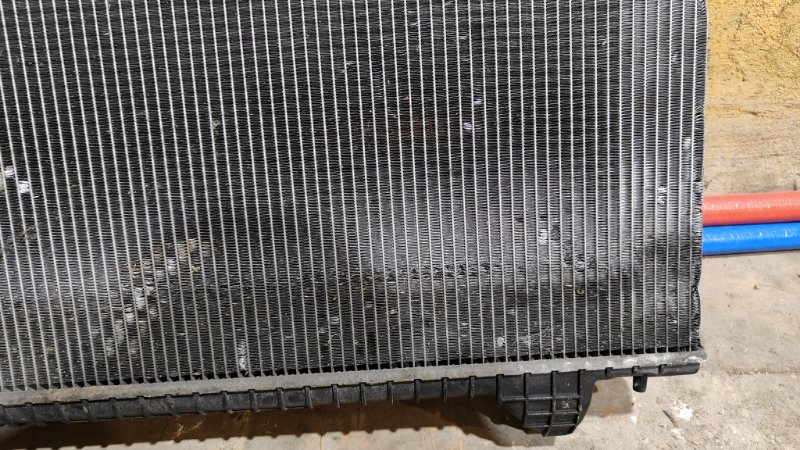 Радиатор охлаждения двигателя Jaguar F-Pace (X761, 2016г.)