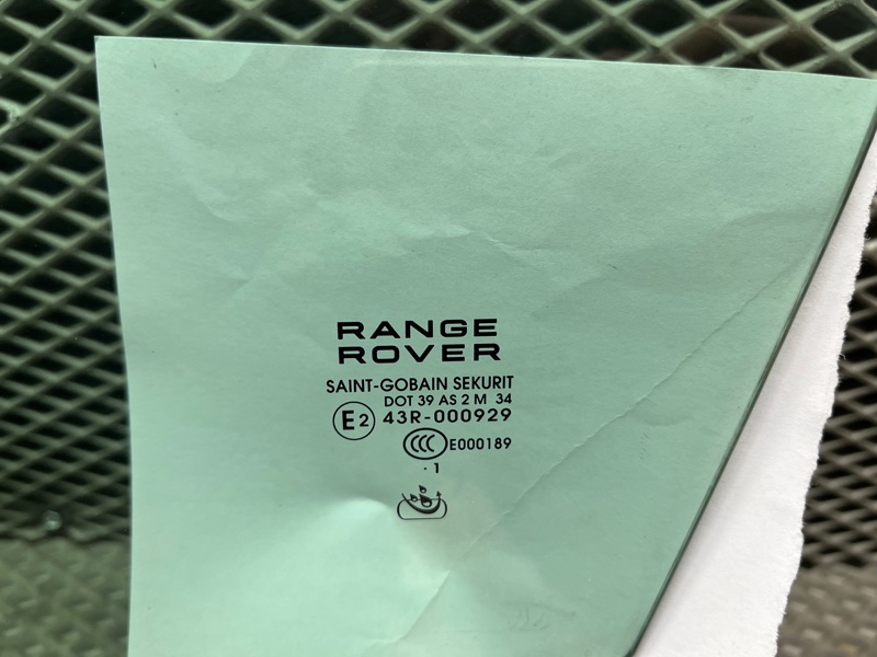 Стекло двери Land Rover Range Rover Evoque (L538, 2012г.)