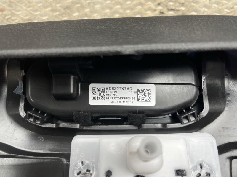 Обшивка потолка Jeep Wrangler (JL, 2025г.)