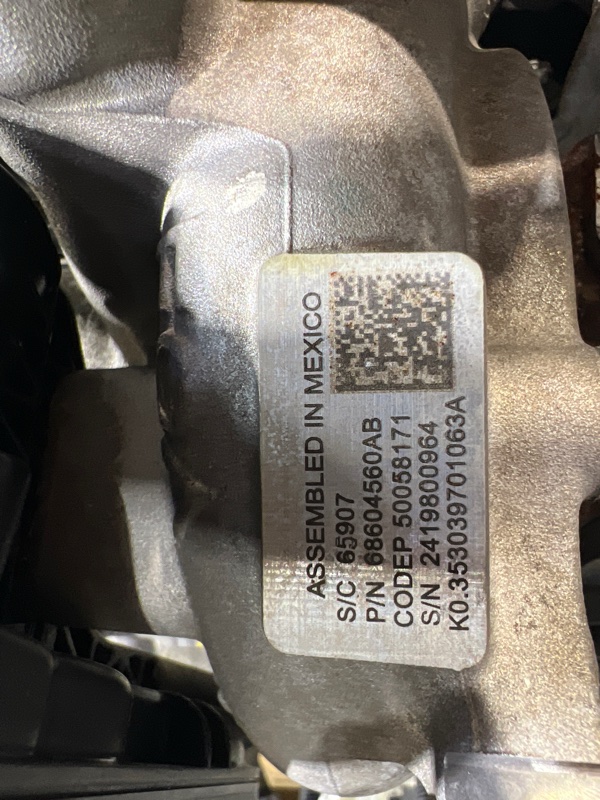 Двигатель Jeep Wrangler (JL, 2025г.)