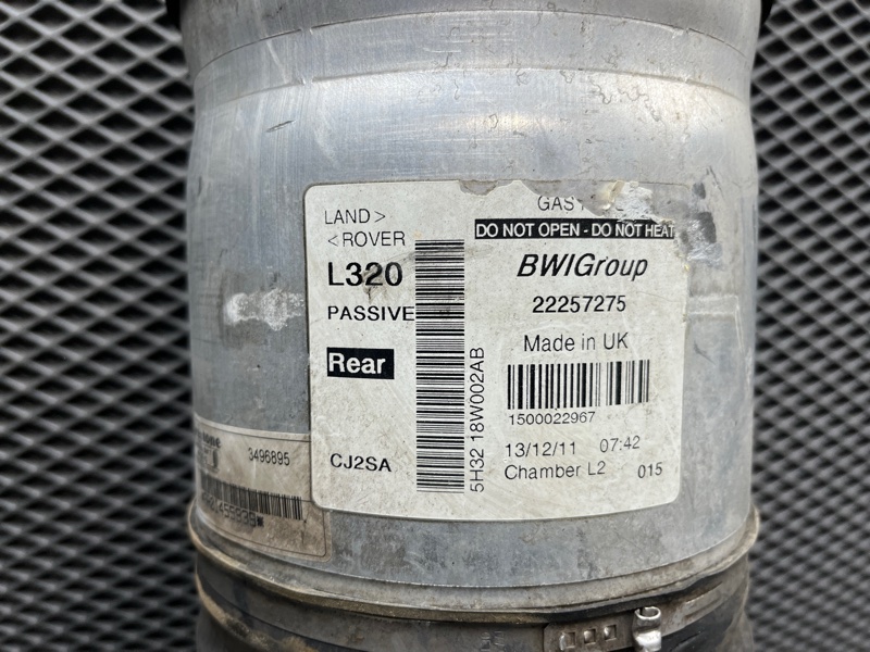 Пневмостойка Land Rover Range Rover Sport (L320, 2012г.)