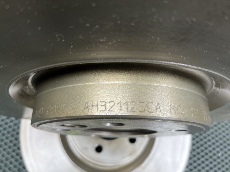 Диски тормозные (комплект) Land Rover Range Rover (L405, 2016г.)