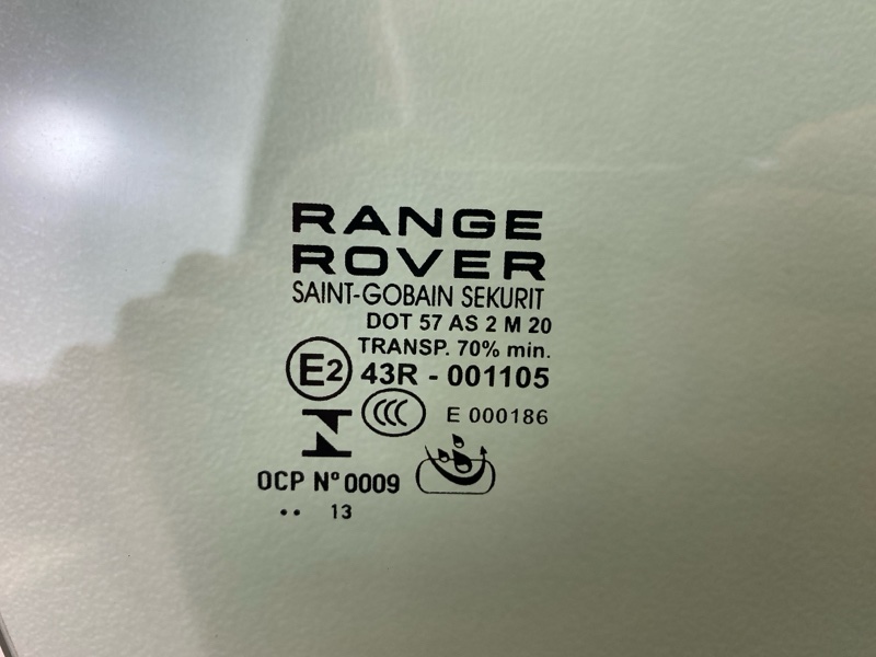 Стекло двери Land Rover Range Rover Evoque (L538, 2013г.)