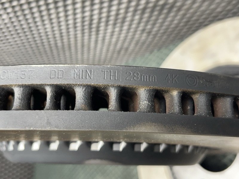 Диски тормозные (комплект) Land Rover Range Rover Sport (L461, 2025г.)