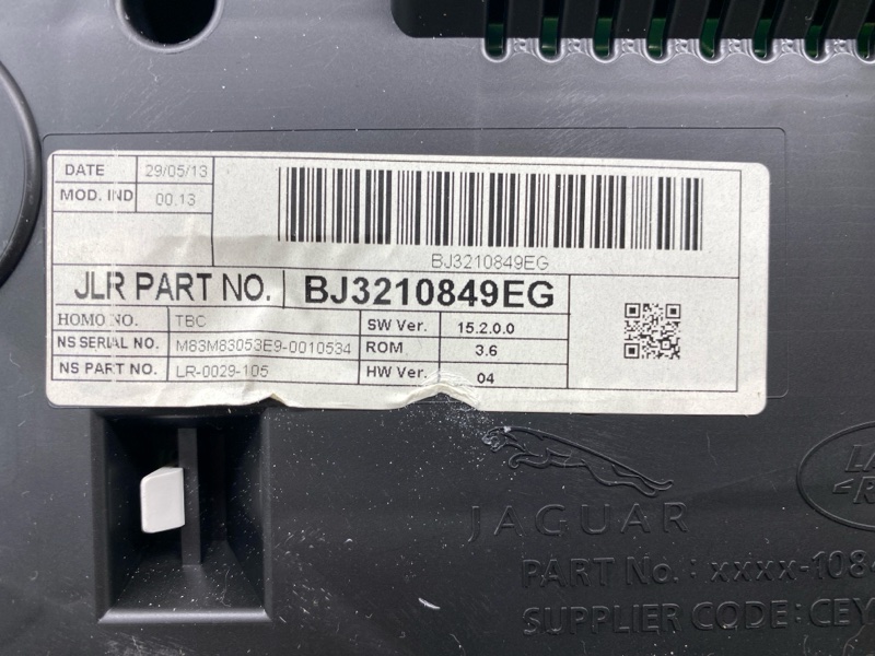 Панель приборов (щиток) Land Rover Range Rover Evoque (L538, 2013г.)