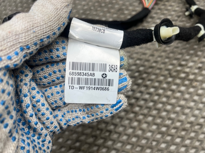 Проводка двери Jeep Wrangler (JL, 2025г.)