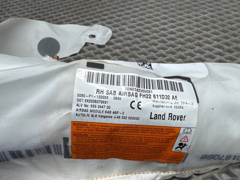 Подушка безопасности в сиденье Land Rover Discovery 4 (L319, 2015г.)
