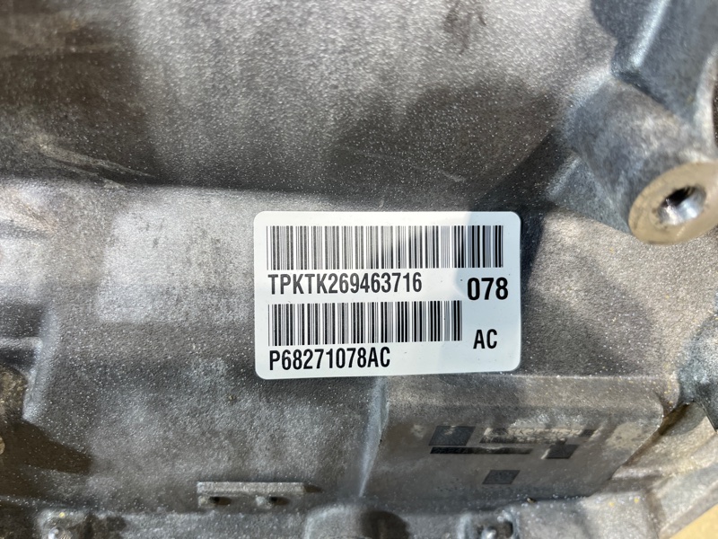 АКПП Jeep Wrangler (JL, 2025г.)